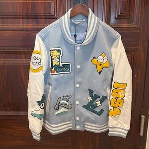 Louis Vuitton Blue And White Jackets